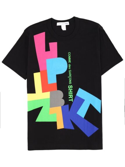 COMME DES GARCONS SHIRT T-SHIRT WITH PRINT
