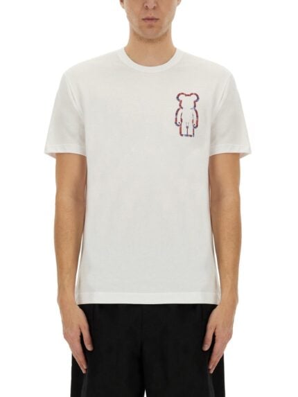 COMME DES GARCONS SHIRT T-SHIRT WITH PRINT
