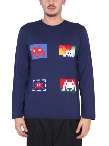 COMME DES GARCONS SHIRT WOOL JERSEY.