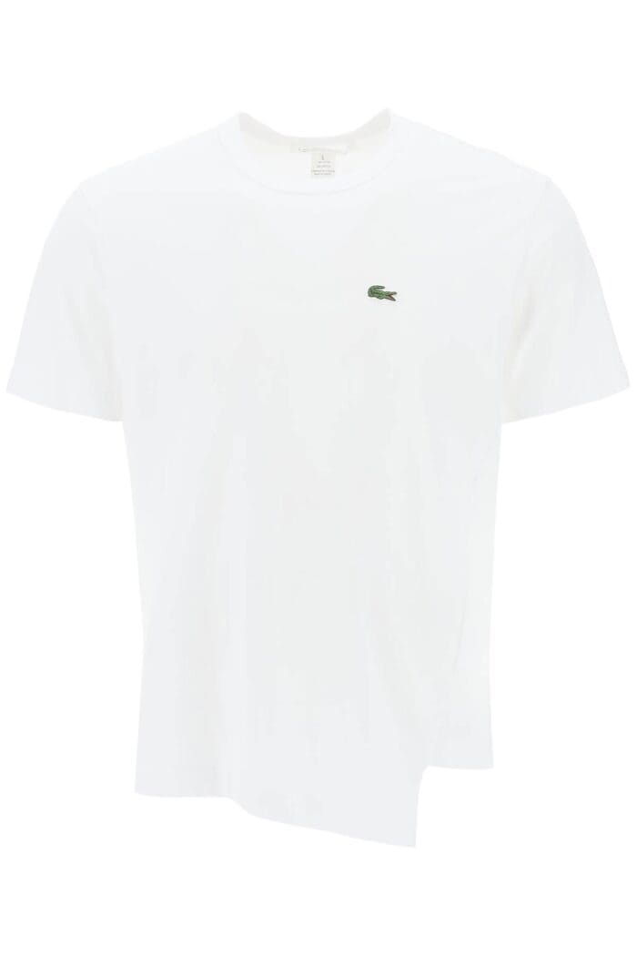 Comme Des Garcons Shirt X Lacoste Asymmetrical T-shirt