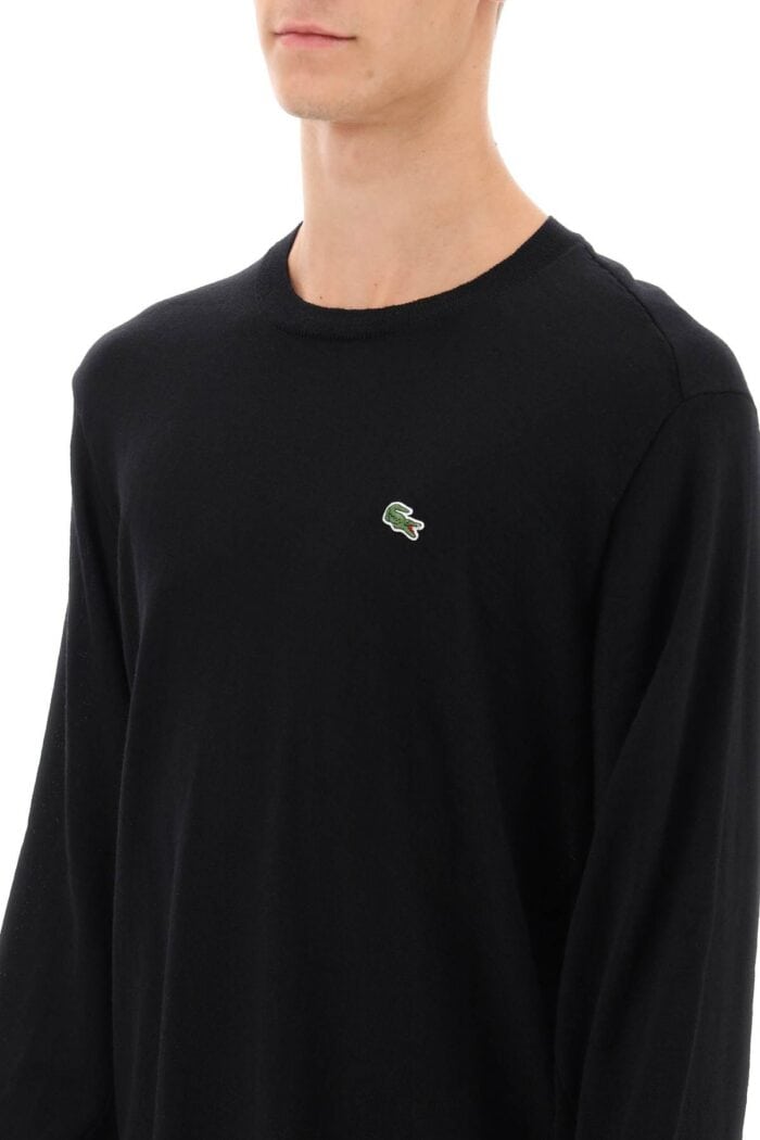 Comme Des Garcons Shirt X Lacoste Bias-cut Sweater