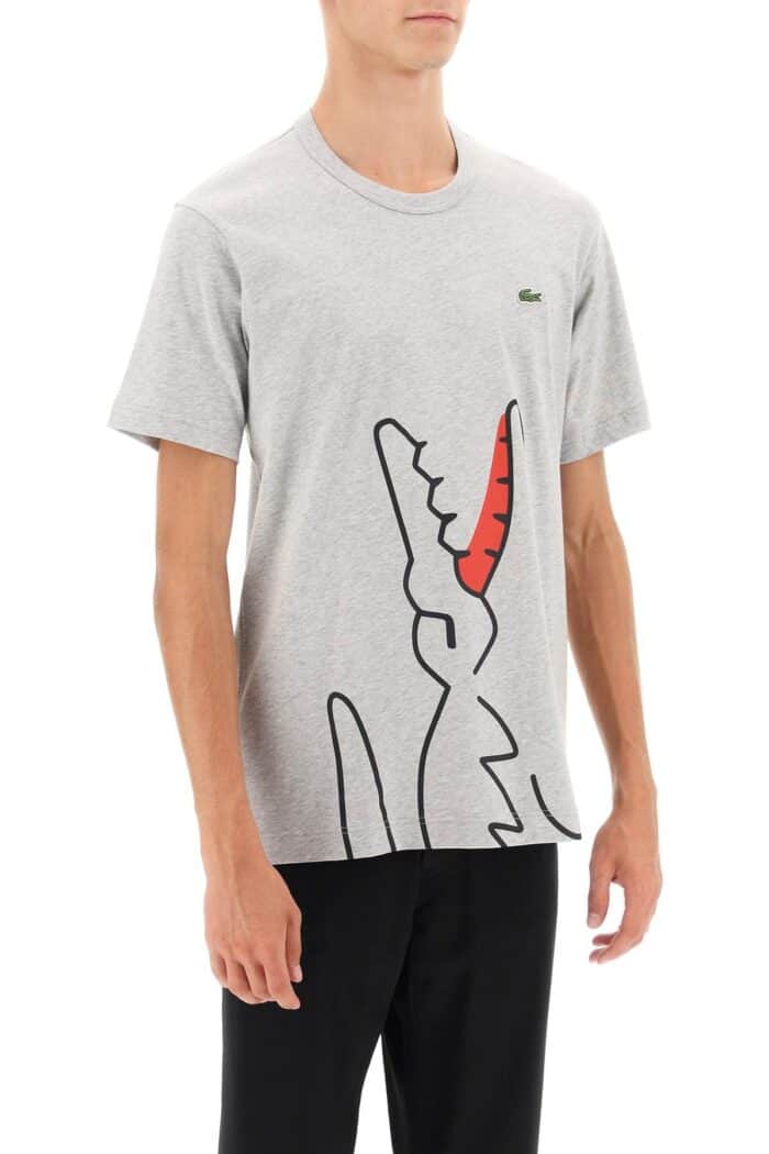 Comme Des Garcons Shirt X Lacoste T-shirt With Graphic Print