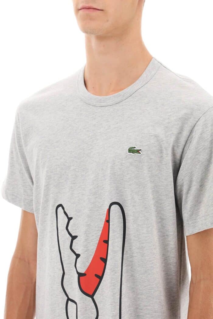 Comme Des Garcons Shirt X Lacoste T-shirt With Graphic Print