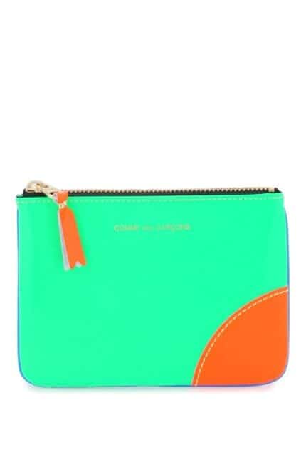 Comme Des Garcons Wallet Fluo Mini Pouch