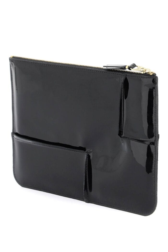 COMME DES GARCONS WALLET Glossy Patent Leather