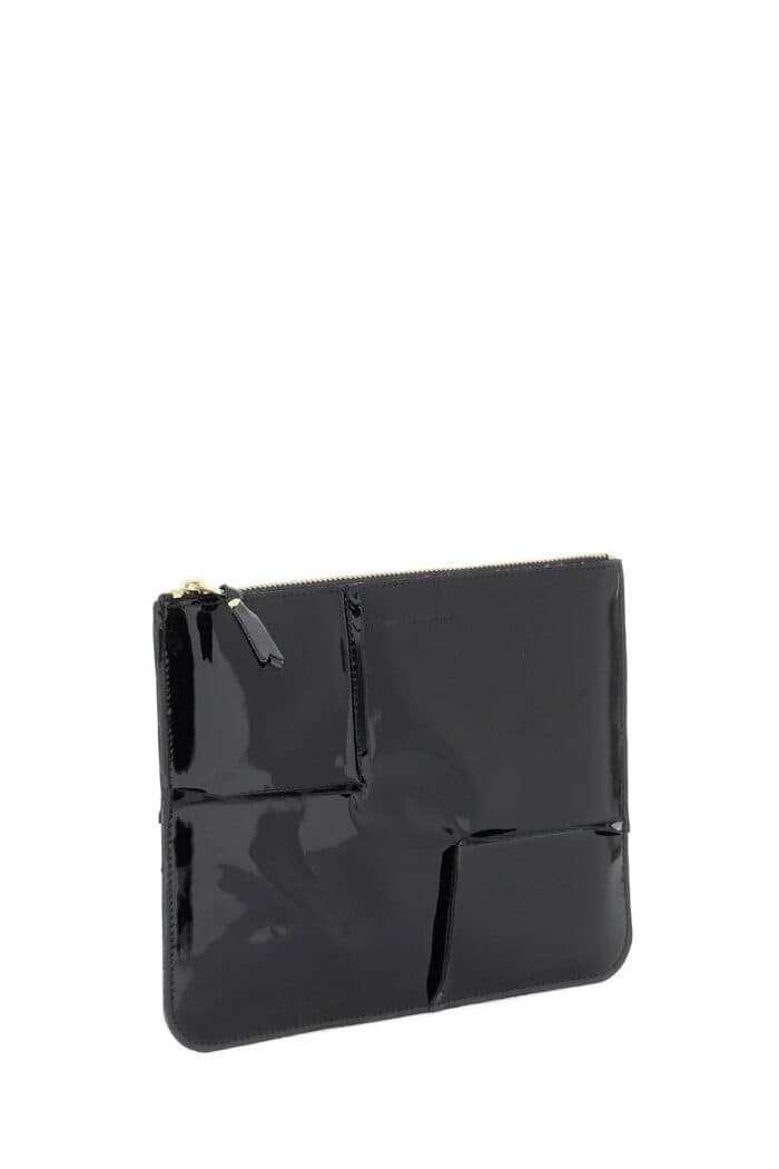 COMME DES GARCONS WALLET Glossy Patent Leather