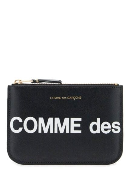 COMME DES GARCONS WALLET Huge Logo Pouch