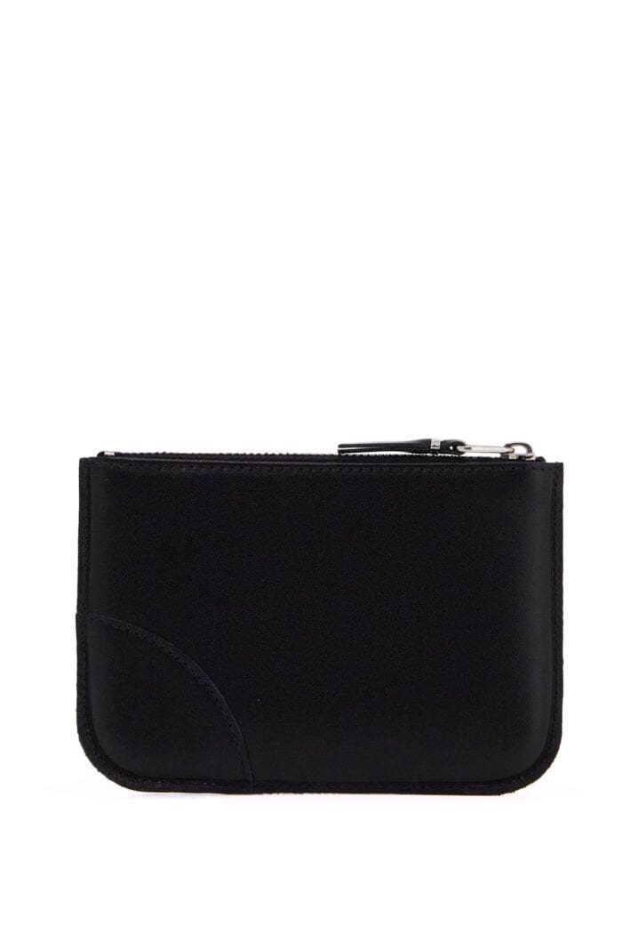 COMME DES GARCONS WALLET Leather Pouch With Large Eyelet Detail