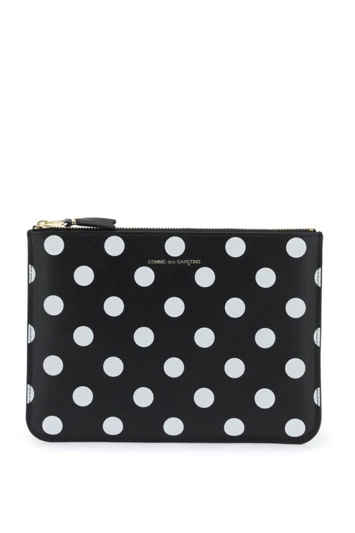 COMME DES GARCONS WALLET Polka Dots Pouch