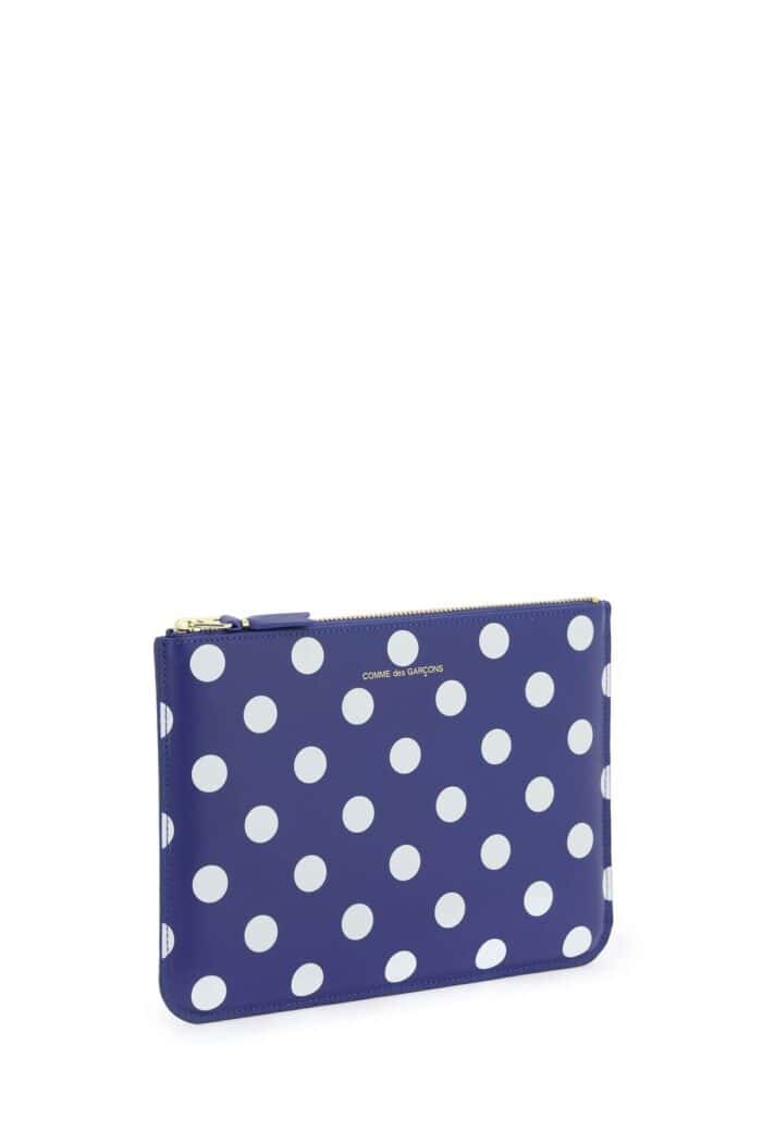 COMME DES GARCONS WALLET Polka Dots Pouch