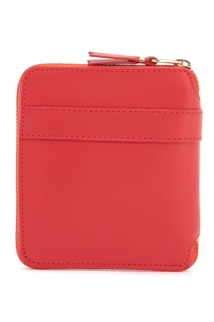 COMME DES GARCONS WALLET Portafoglio Con Grande Fiocco Rosso In Pelle