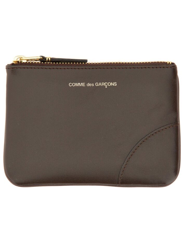 COMME DES GARCONS WALLET SMALL CLUTCH WITH ZIPPER