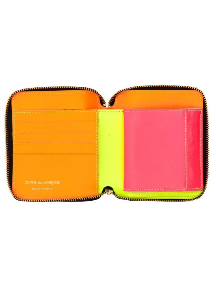 COMME DES GARCONS WALLET SUPER FLUO WALLET