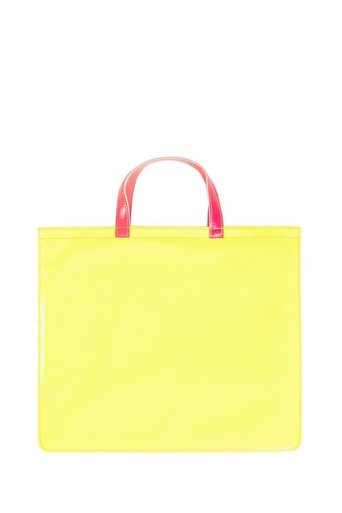 COMME DES GARCONS WALLET Superfluo Leather Line Tote Bag