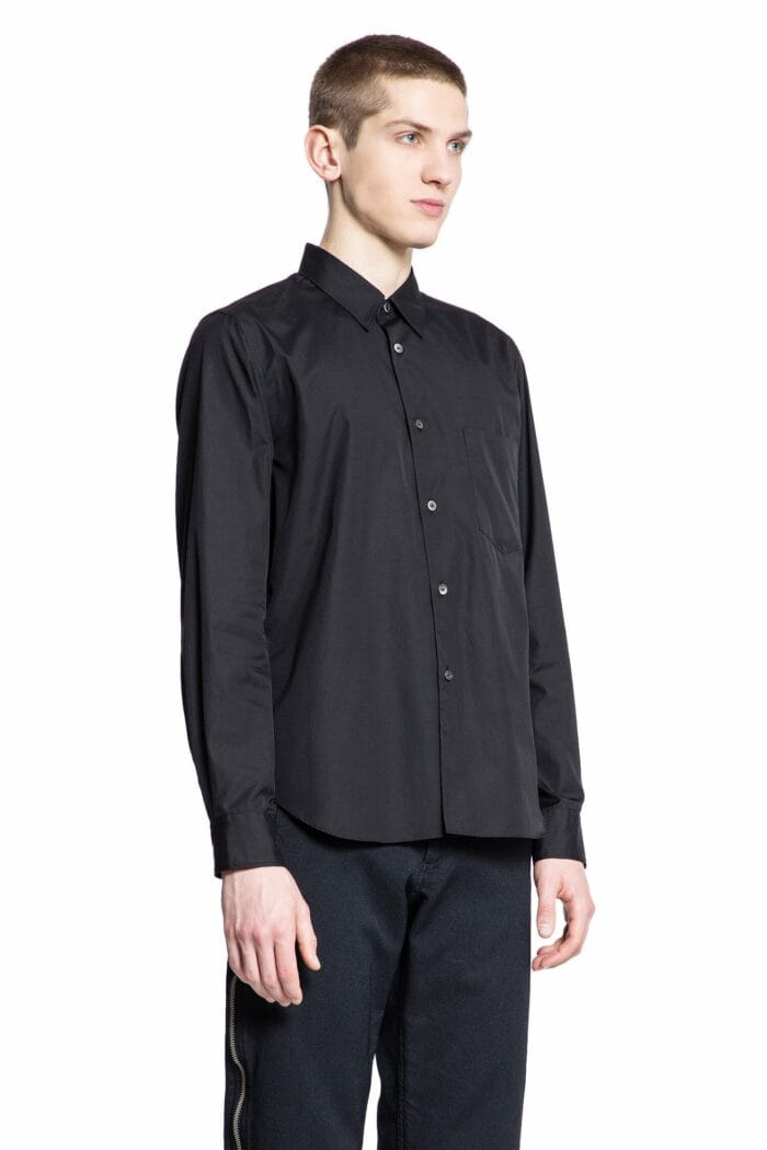 Comme Des Garons Black Cotton Shirt