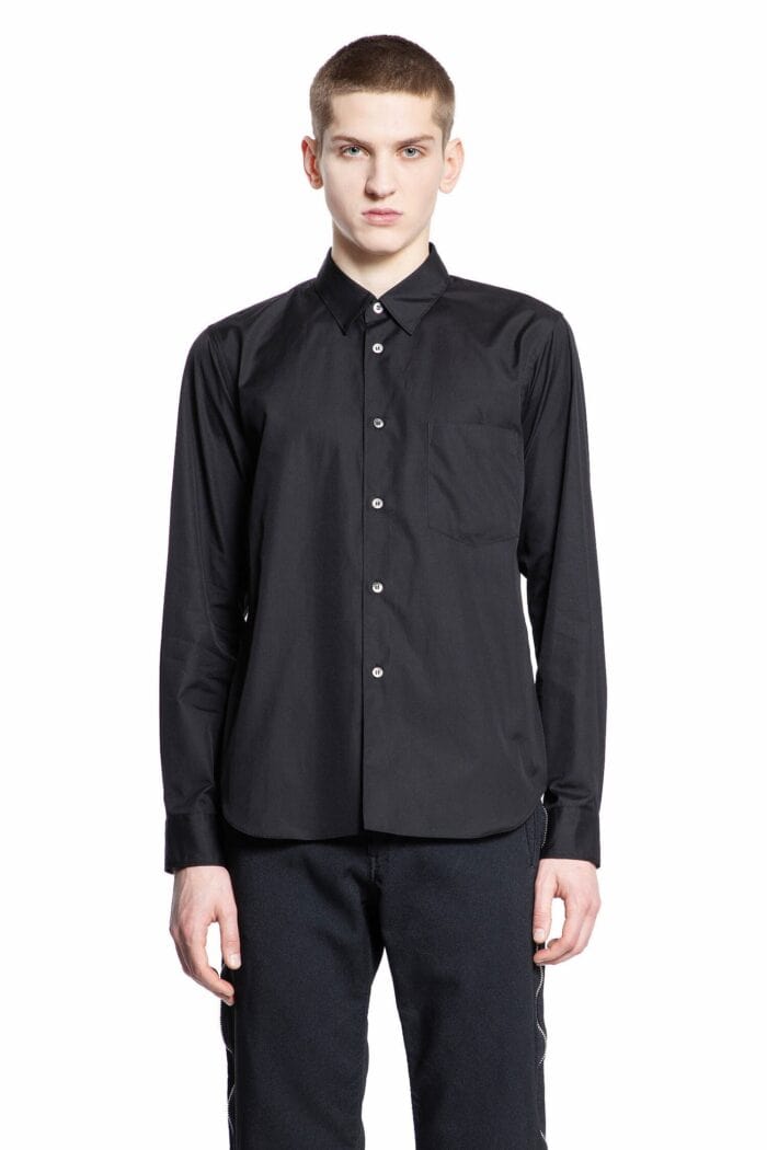 Comme Des Garons Black Cotton Shirt