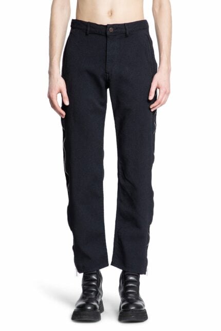 Comme Des Garons Black Side Zip Trousers