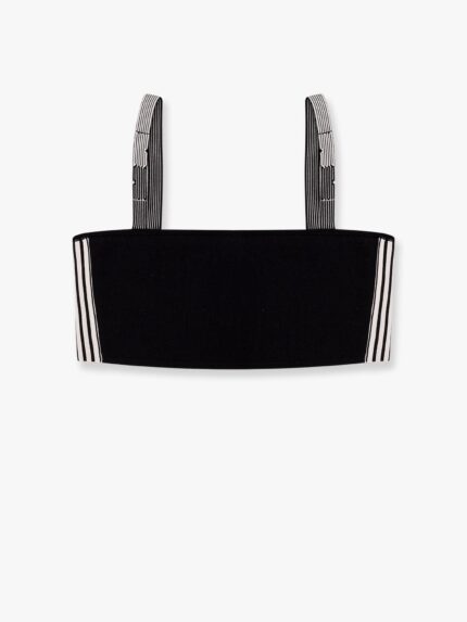 Compact Technical Knit Bralette With Dior Graphique Motif