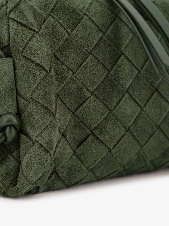 Bottega Veneta Concert Pochette Suede Crossbody Bag