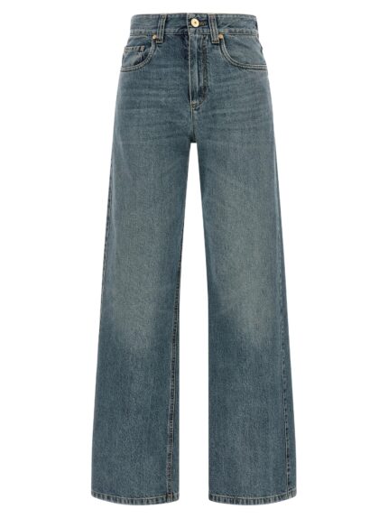 Brunello Cucinelli 'Contemporary Loose' Blue Jeans