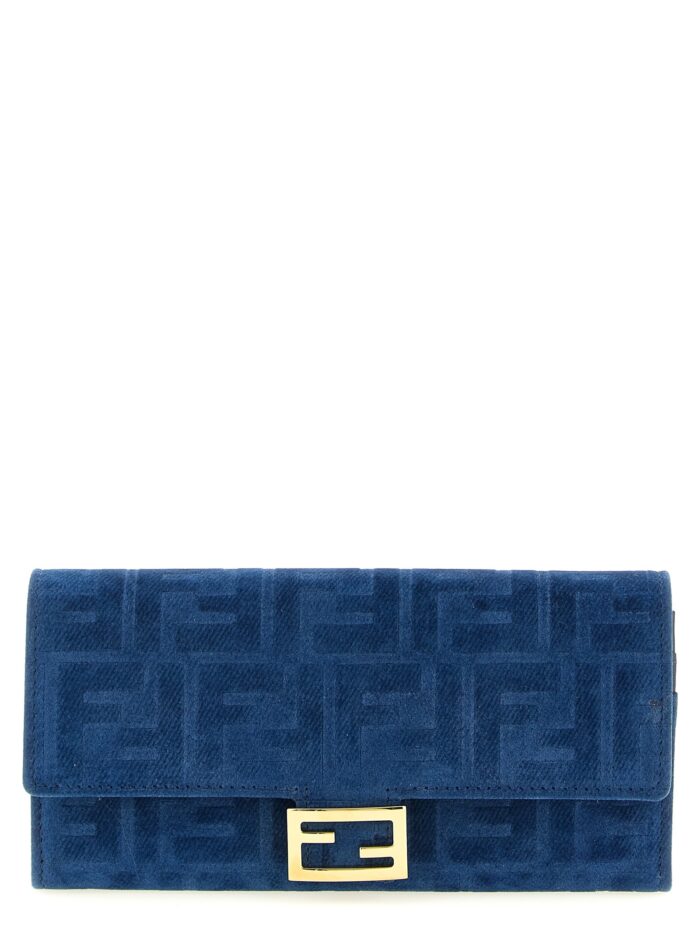 fendi 'continental baguette' wallet on chain Fendi 'Continental Baguette' Wallet On Chain