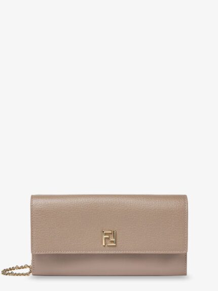 Fendi Continental Leather Crossbody Bag