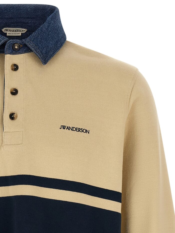 J.W.ANDERSON Contrast Collar Polo Shirt