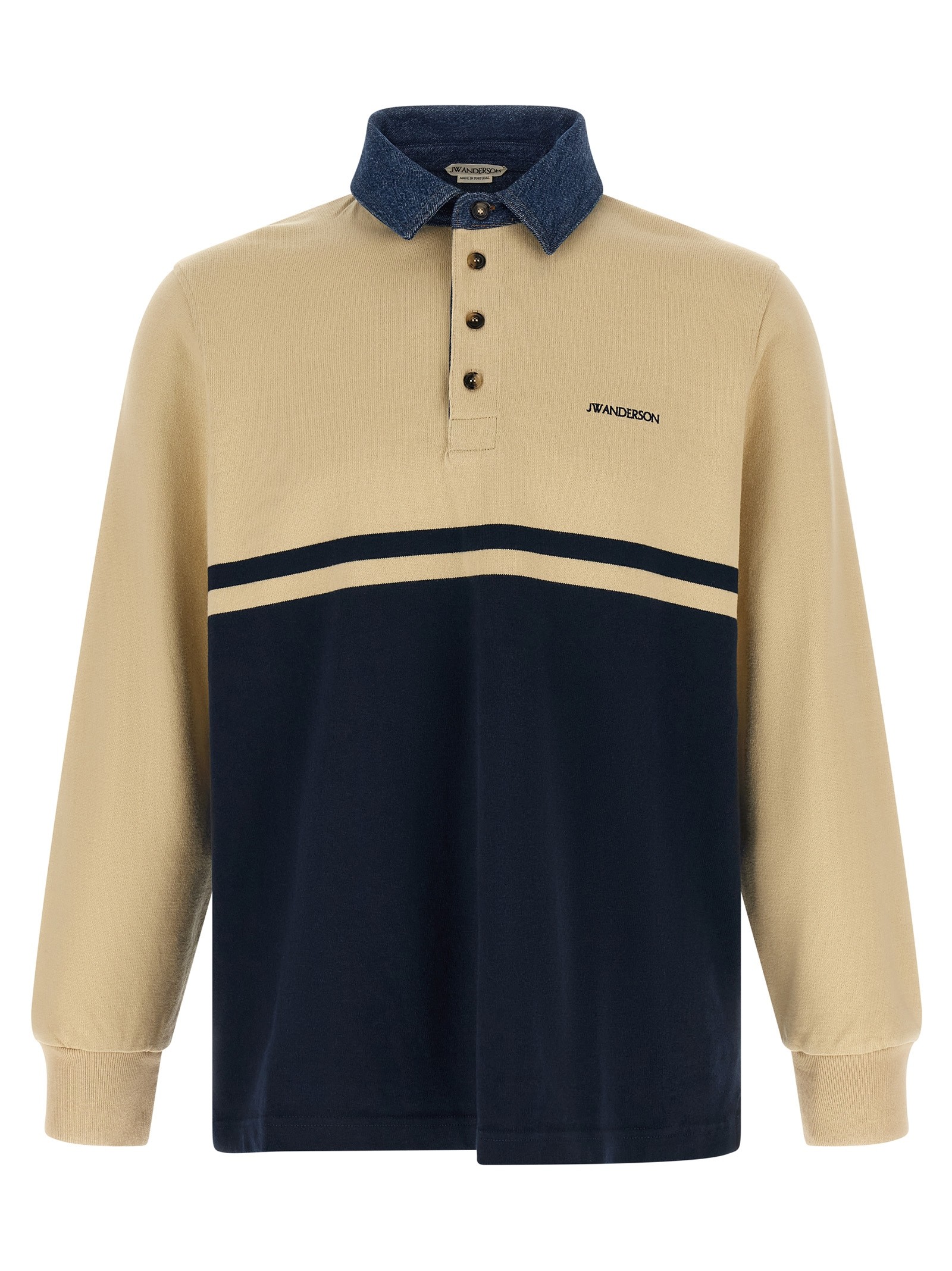 J.W.ANDERSON Contrast Collar Polo Shirt
