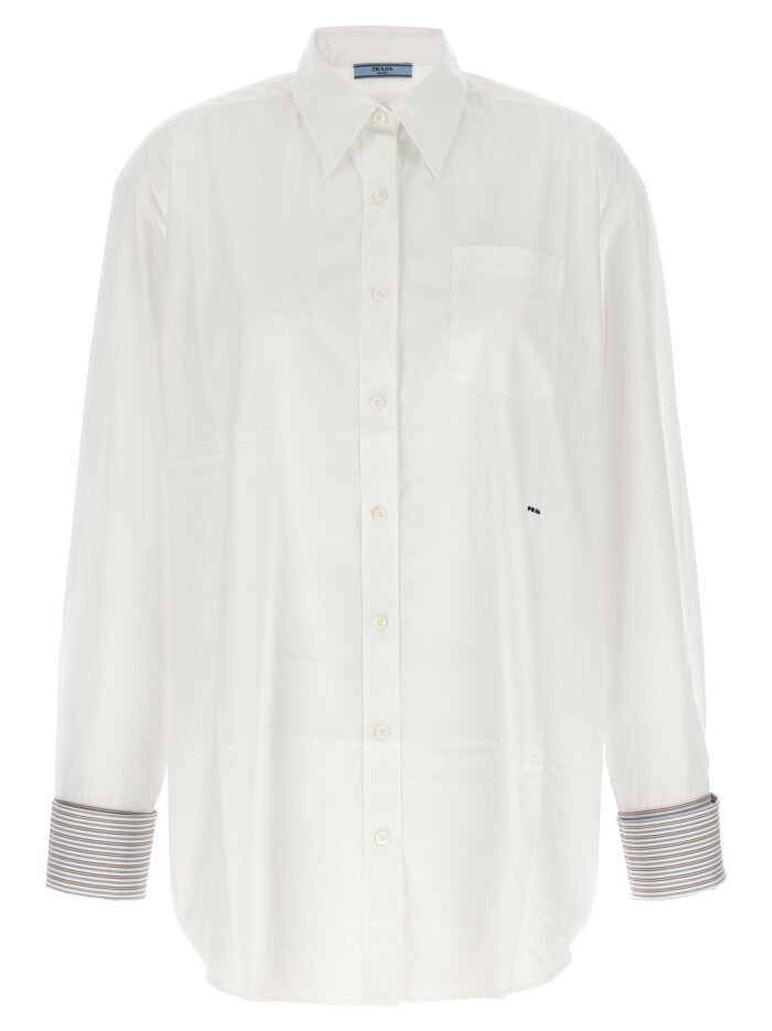 PRADA Contrast Cuffs Shirt