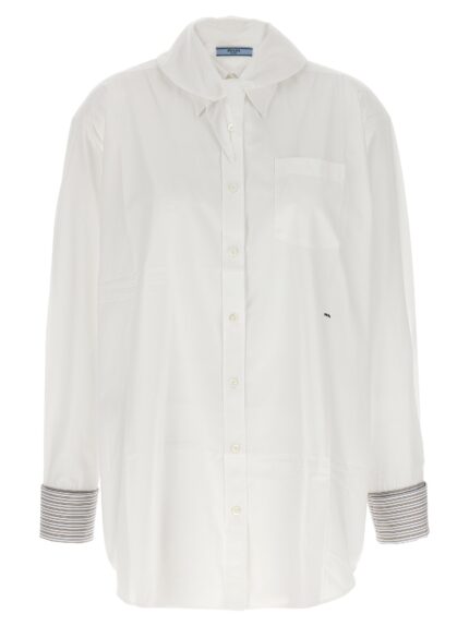 PRADA Contrast Cuffs Shirt