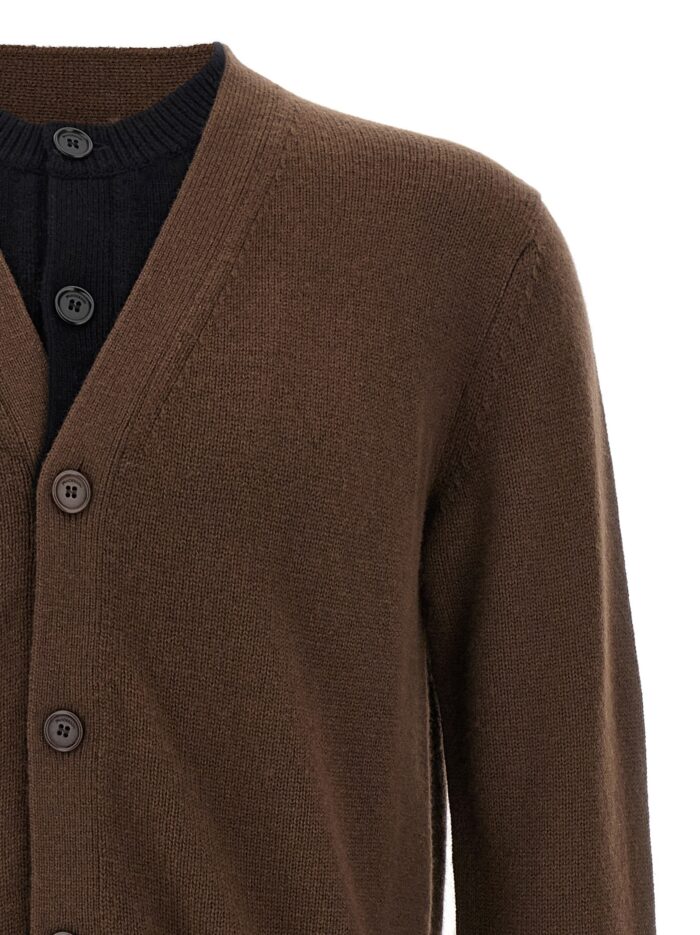 J.W.ANDERSON 'Contrast Layered' Cardigan