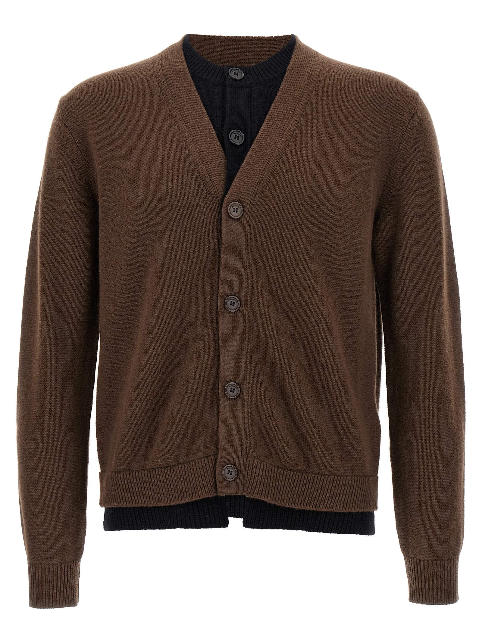 J.W.ANDERSON 'Contrast Layered' Cardigan