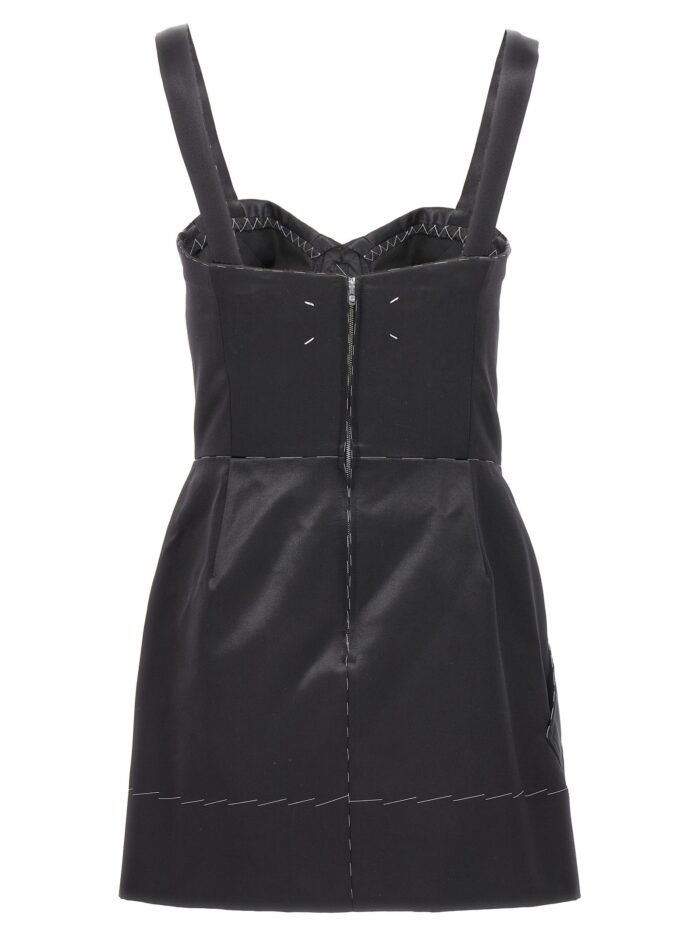 Maison Margiela Contrast Stitching Corset Dress