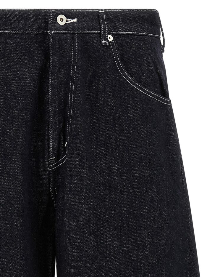 COMME DES GAR?ONS HOMME Contrast Stitching Jeans