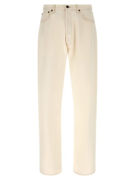 PRADA Contrast Stitching Jeans