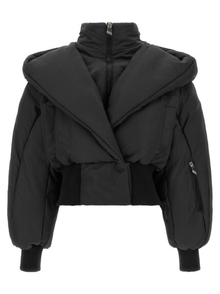 The Attico Convertible Neck Down Jacket