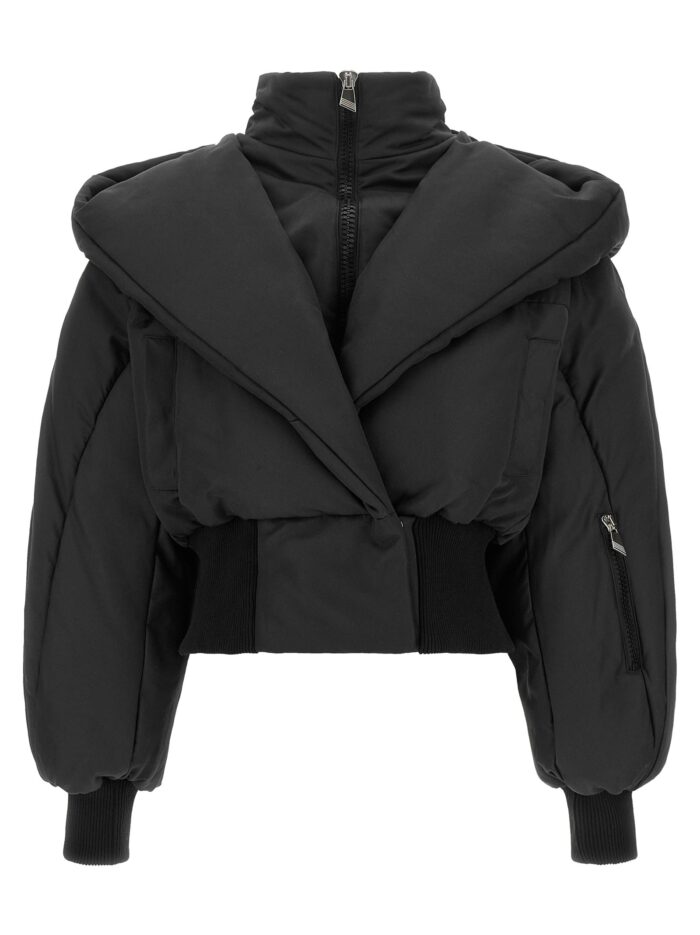 the attico convertible neck down jacket The Attico Convertible Neck Down Jacket