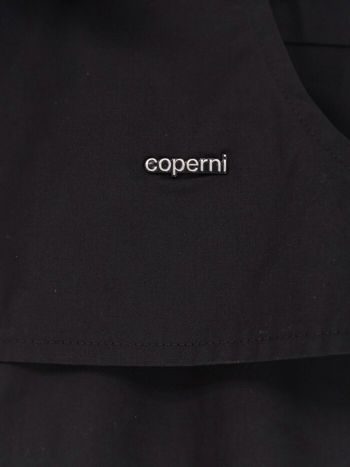 COPERNI Cotton Shirt With Metal Lettering Logo
