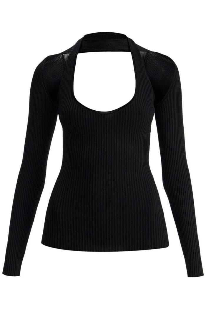 coperni "knit top with cut out COPERNI "knit Top With Cut-out
