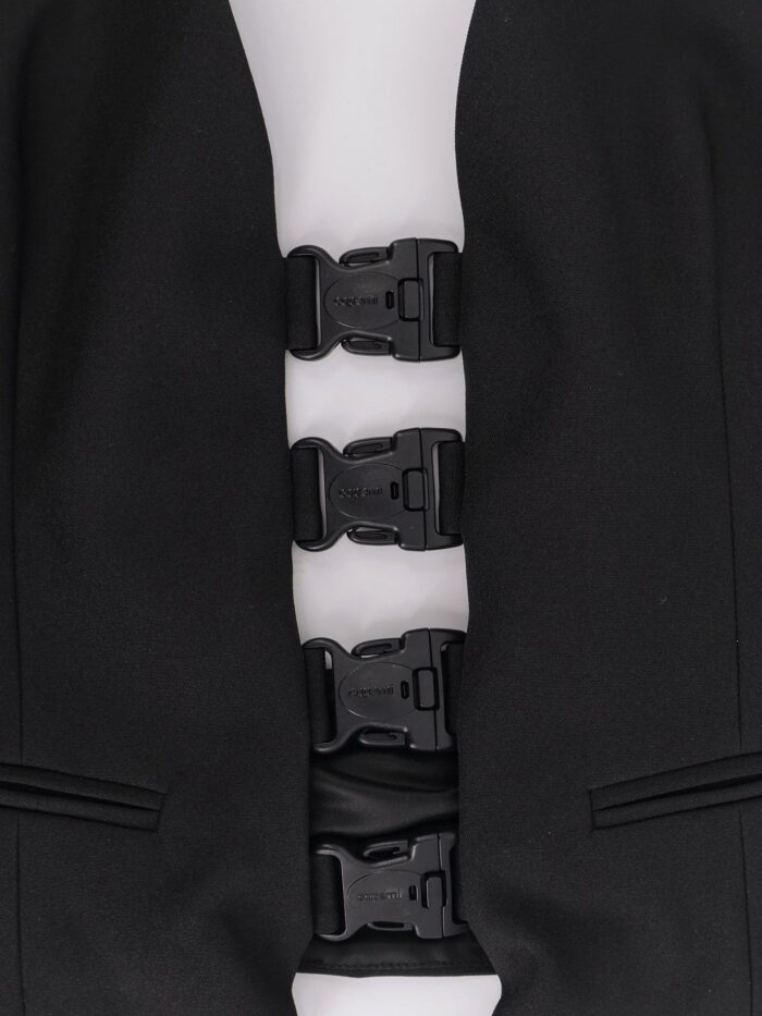 COPERNI Multi Bukle Waistcoat Satin Vest