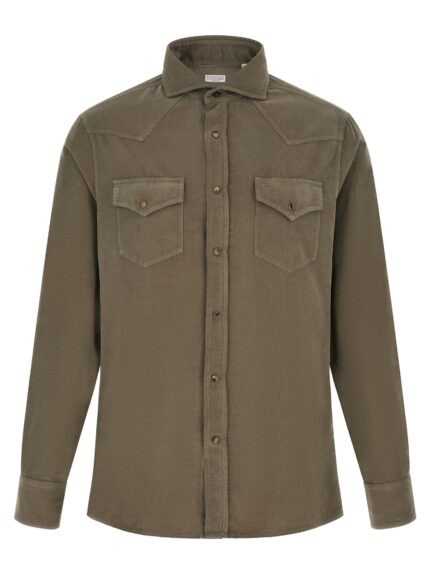 Brunello Cucinelli Corduroy Shirt