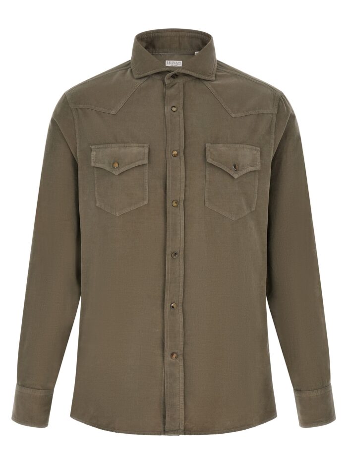 Brunello Cucinelli Corduroy Shirt