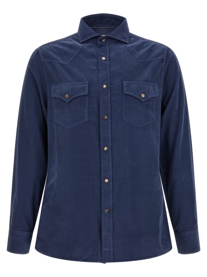 brunello cucinelli corduroy shirt Brunello Cucinelli Corduroy Shirt