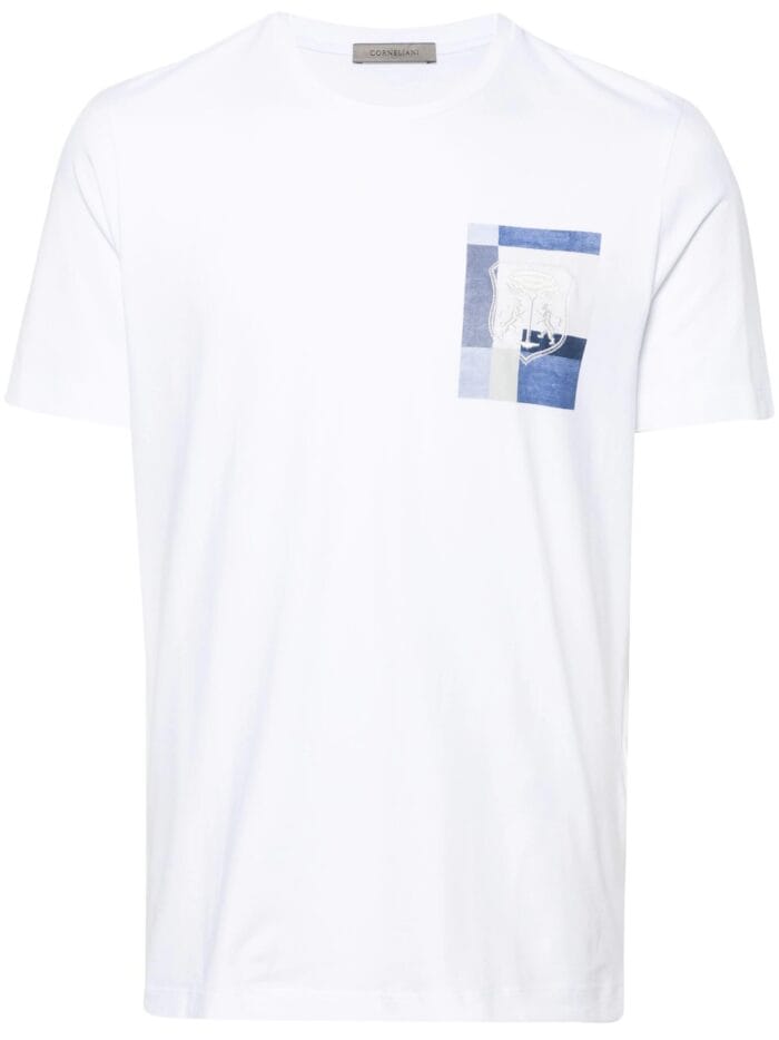 CORNELIANI Short Sleeve Jersey T-shirt