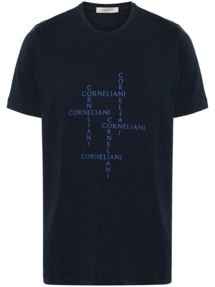 CORNELIANI Short Sleeve Jersey T-shirt