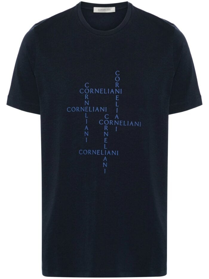 CORNELIANI Short Sleeve Jersey T-shirt