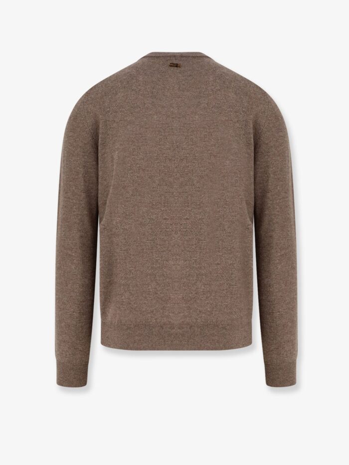 Corneliani Virgin Wool And Cashmere Cardigan