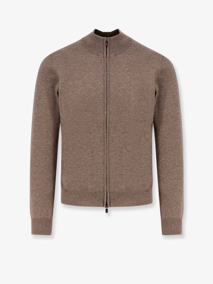 Corneliani Virgin Wool And Cashmere Cardigan