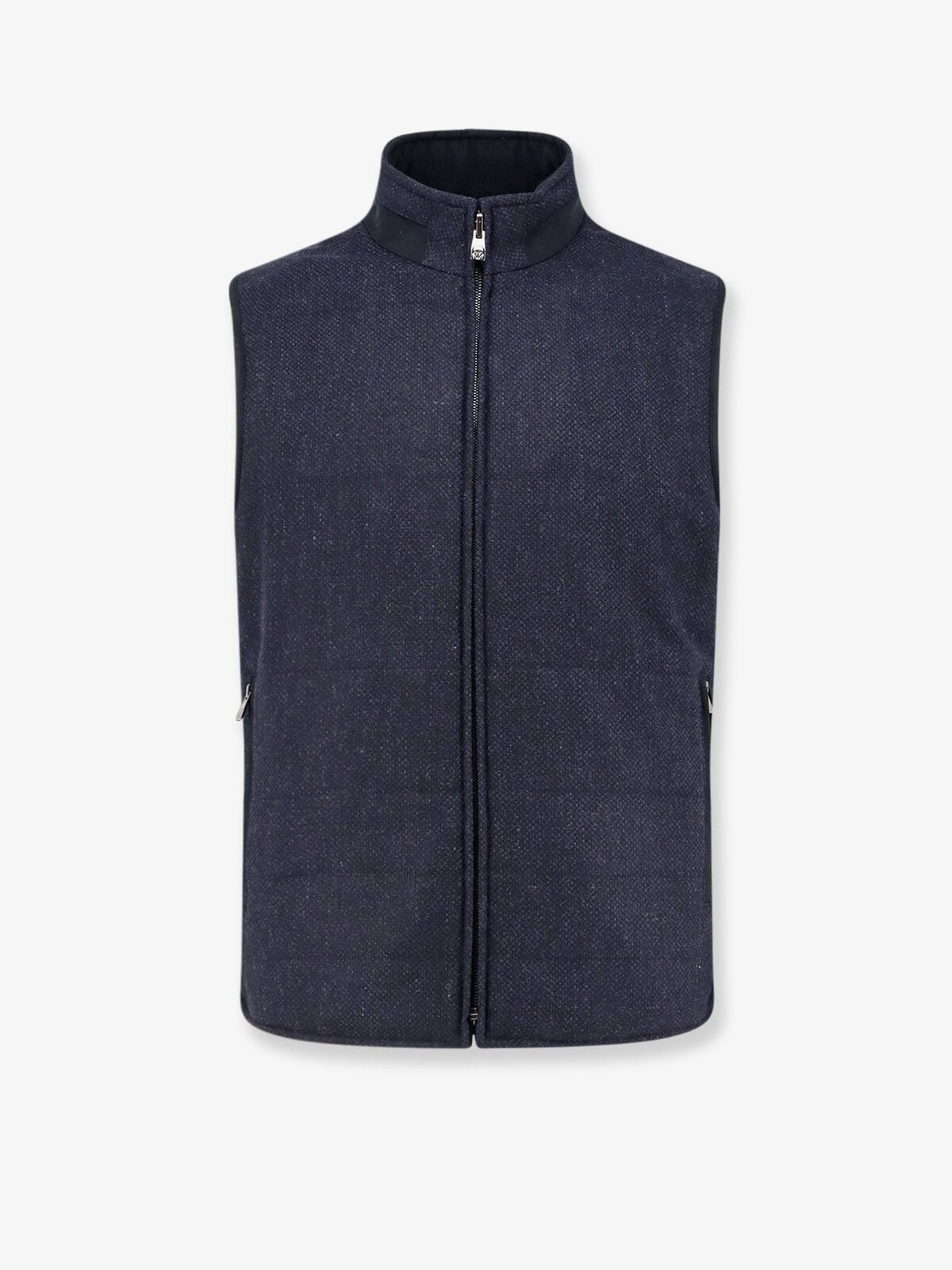 Corneliani Wool And Cashmere Sleeveless Jacket