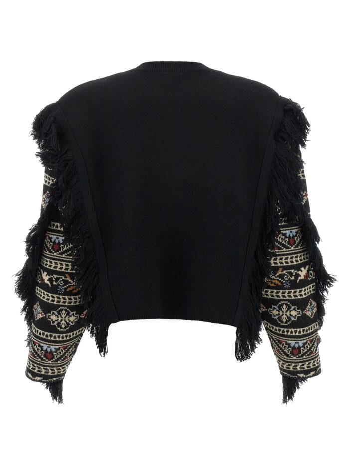FARM RIO 'Cornely' Embroidery Sweater